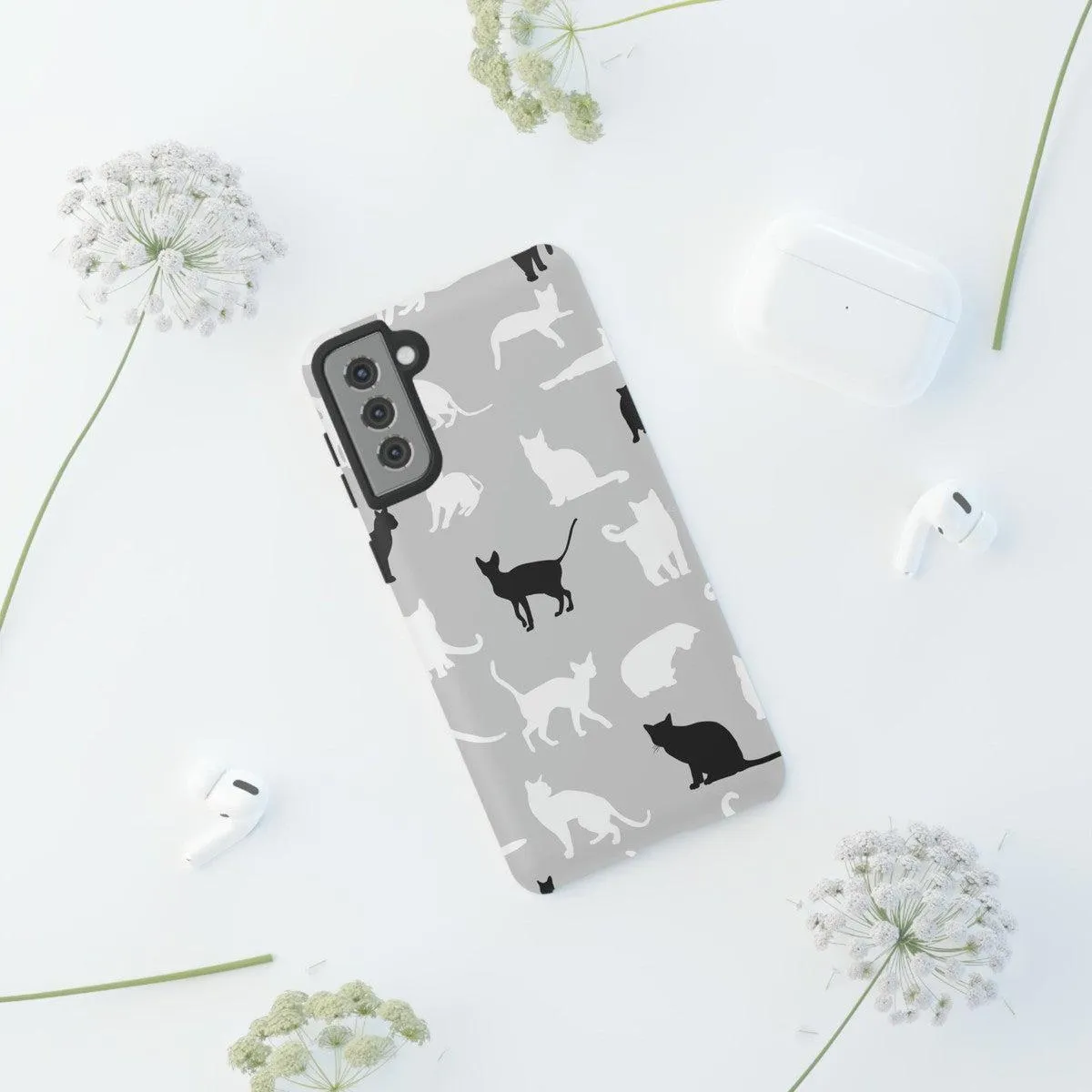 Cats Pattern Tough Phone Case
