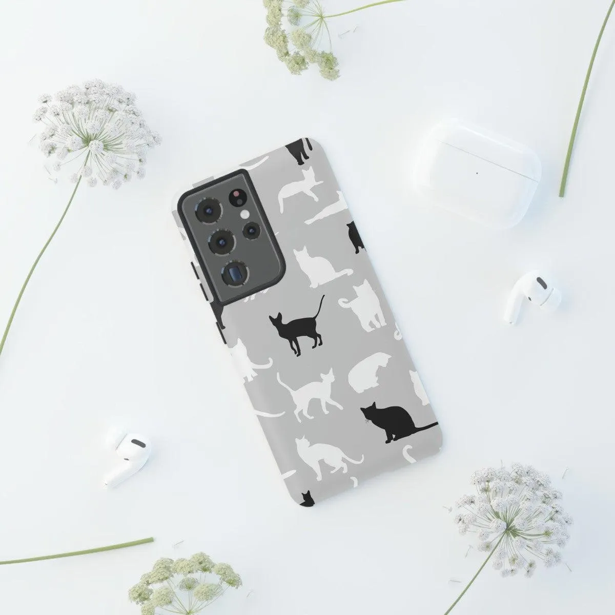 Cats Pattern Tough Phone Case