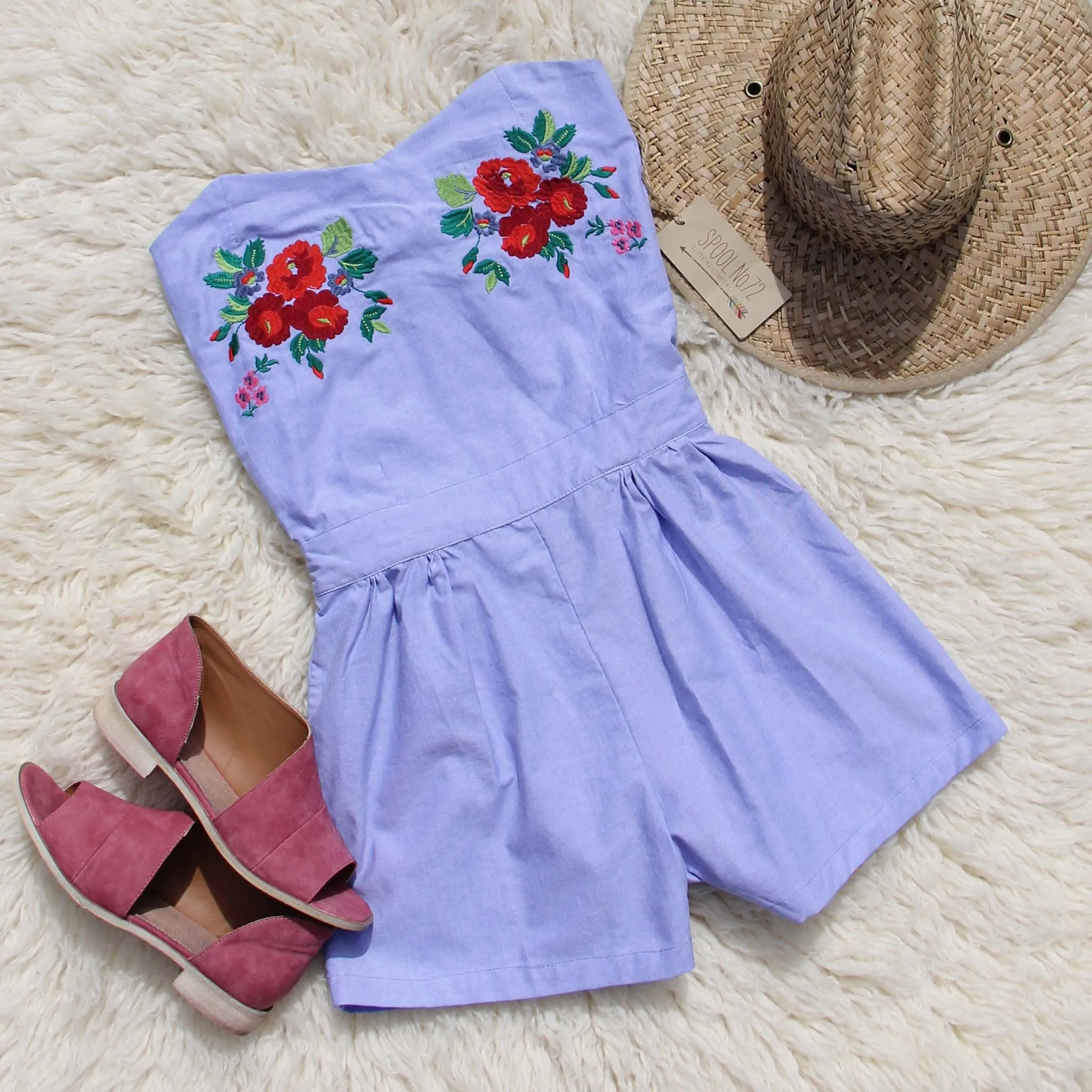 Chambray Gal Romper