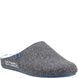 Charcoal Mens Recycled Good Slippers