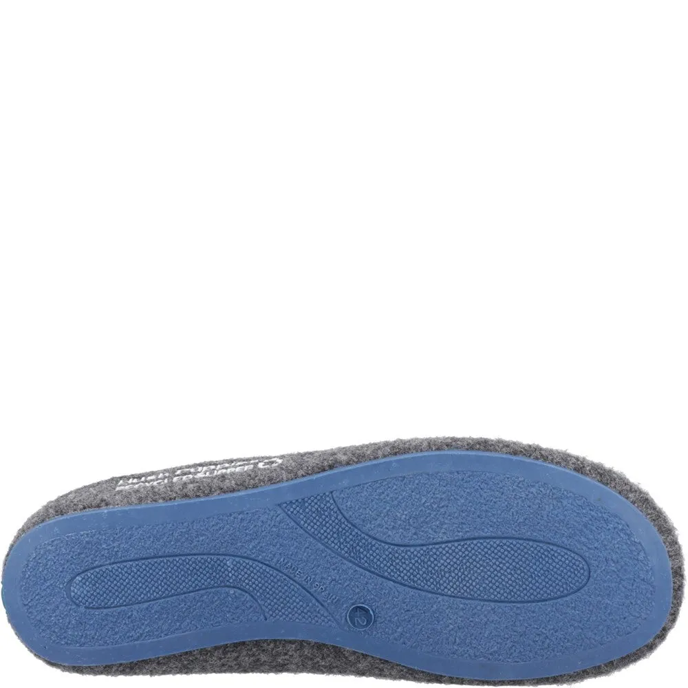 Charcoal Mens Recycled Good Slippers