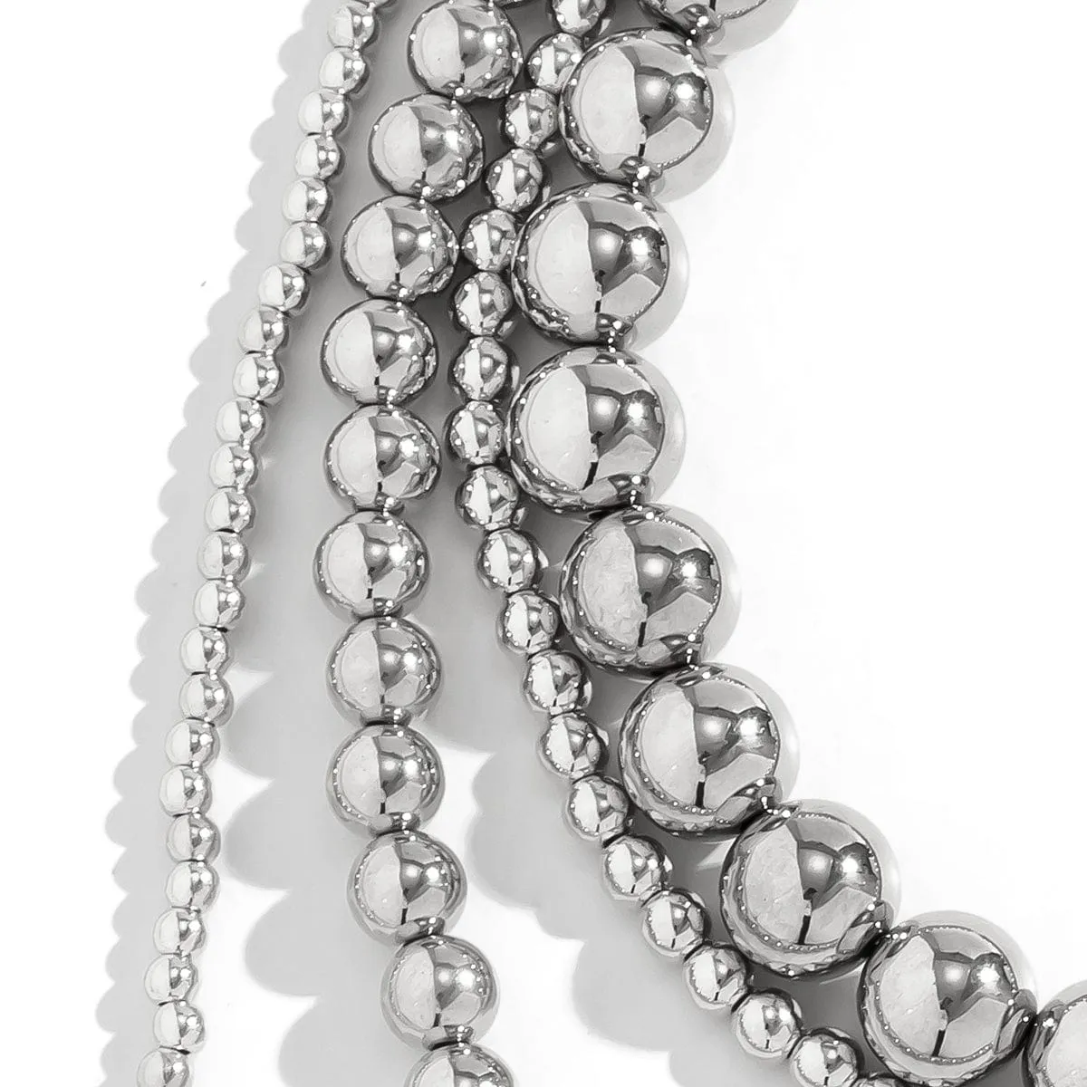Chic Layered Chunky Ball Chain Necklace