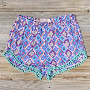 Cloud Break Native Shorts in Sky