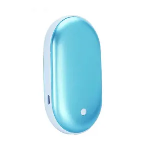 Color: 2 PACK / BLUE - Warm And Cozy Portable Hand Warmer And Power Bank