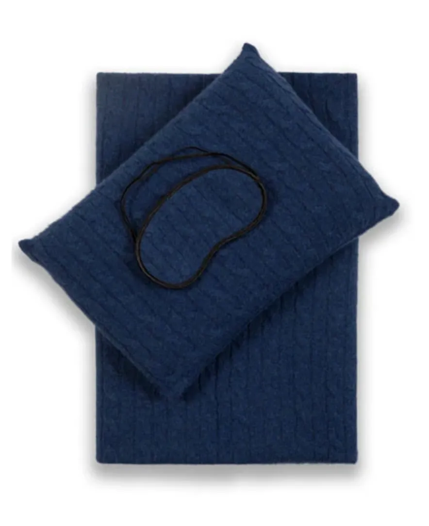 COZY CASHMERE SET - TRUE BLUE