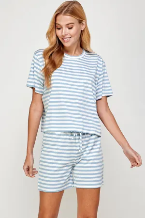 Cozy Stripe Lounge Set