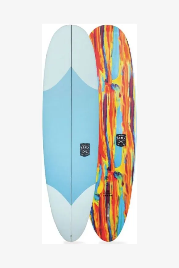 CREATIVE ARMY THE GENERAL 7'6" SOFT TOP - MULTI COLOURED