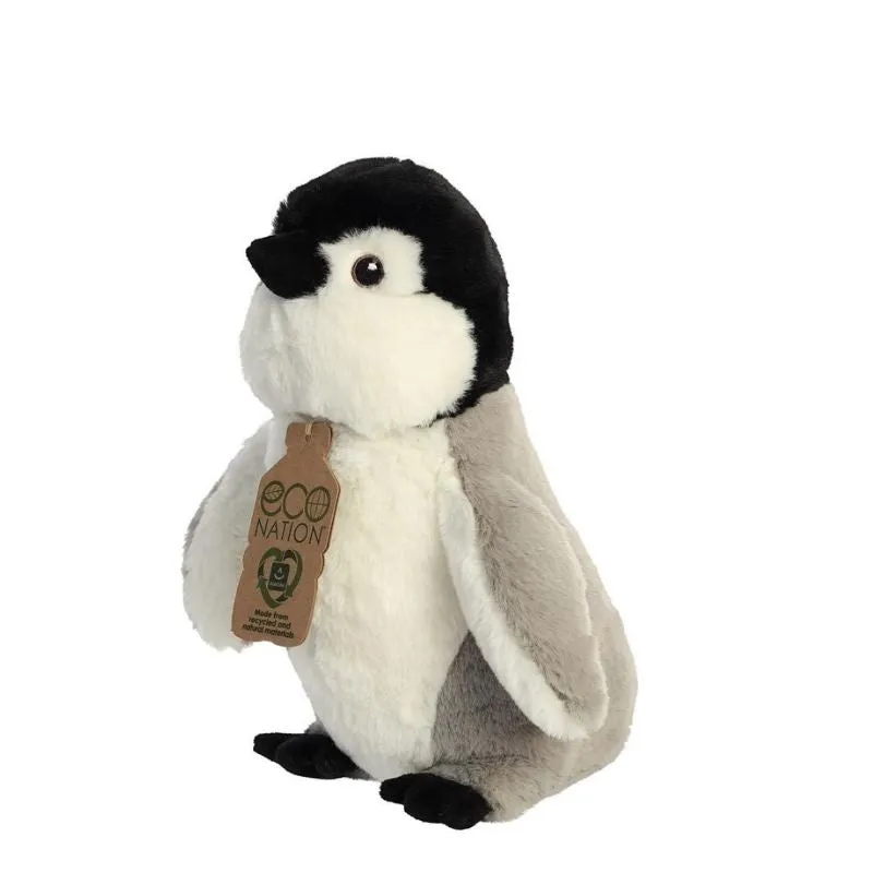 Eco Nation Penguin Chick 9.5" (24cm) Penguin Soft Toy by Aurora