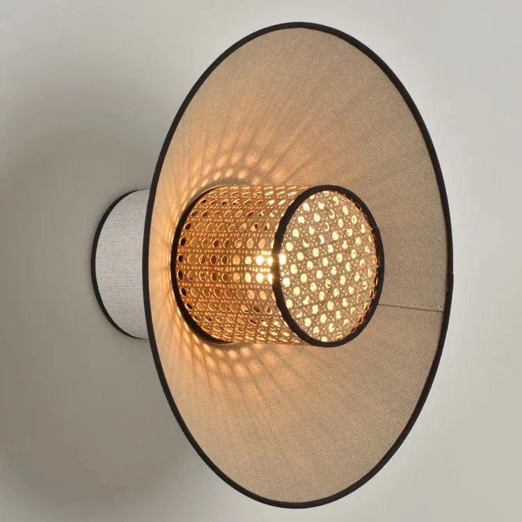 Fabric Woven Wall Lamp