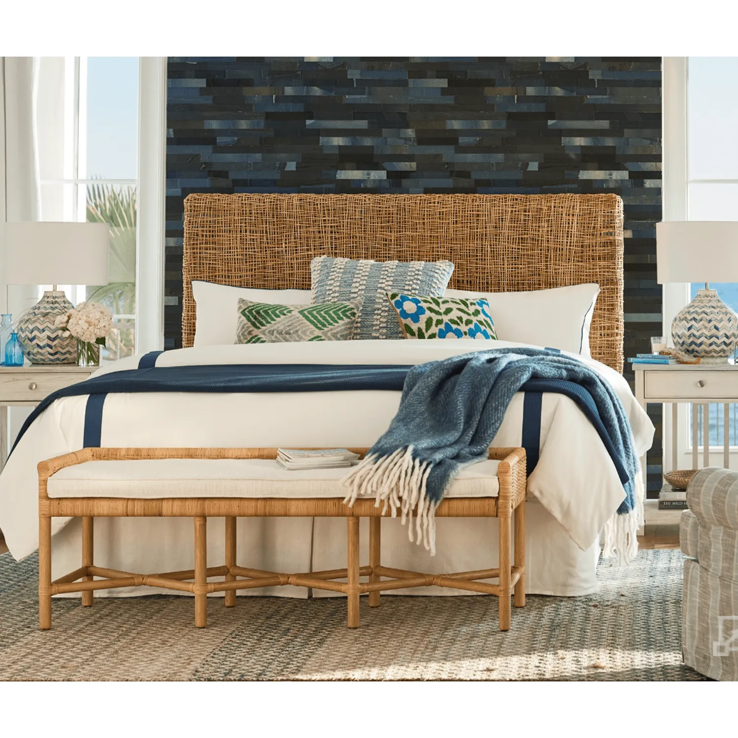 Fernandina Beach Woven Headboard - Three Sizes