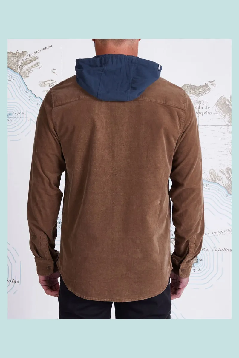 Finback Cord Hood L/S Woven