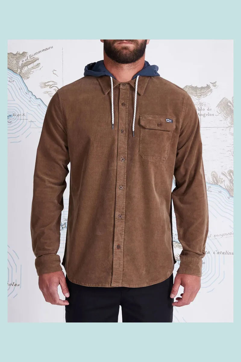 Finback Cord Hood L/S Woven