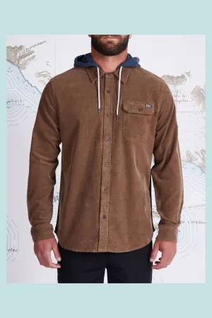 Finback Cord Hood L/S Woven