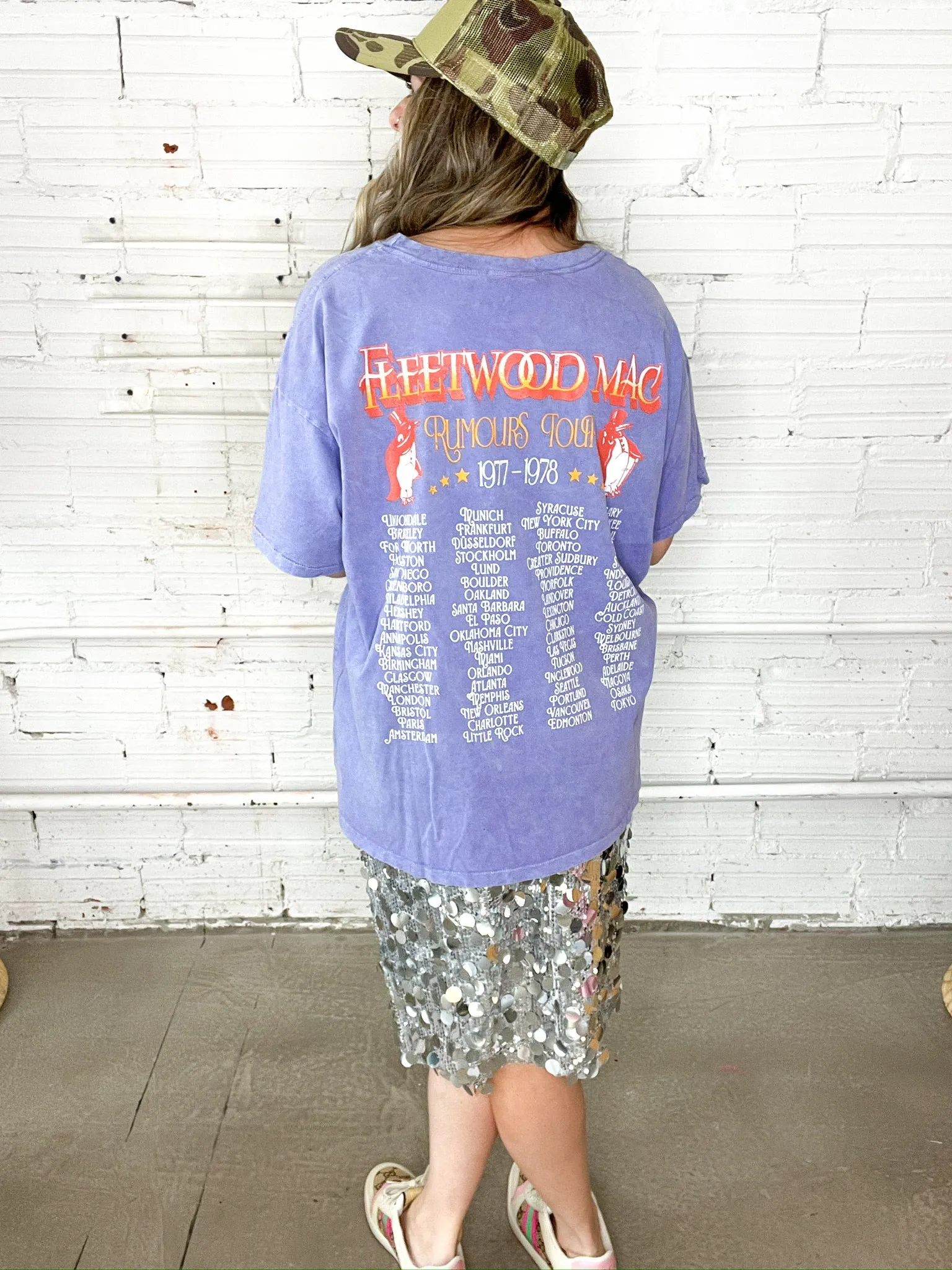 Fleetwood Mac Rumours Tour Merch Tee