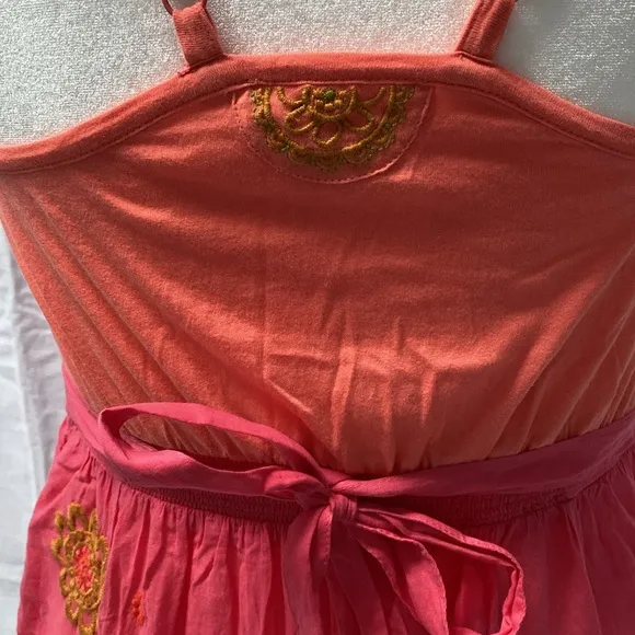 Floral Embroidered Chemise by Feather Bone for Anthropologie - NWOT