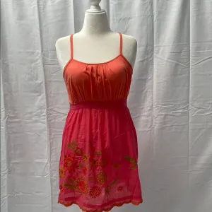 Floral Embroidered Chemise by Feather Bone for Anthropologie - NWOT