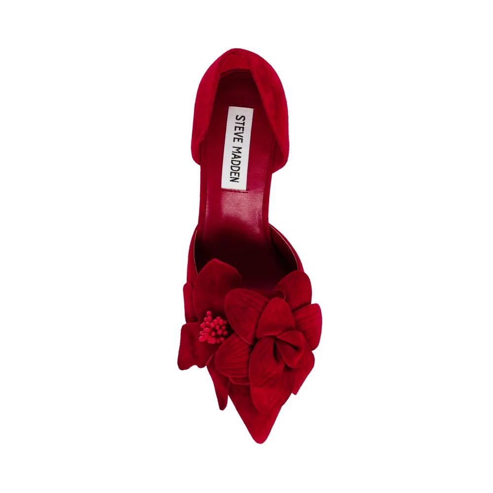FLORENTINA RED SUEDE