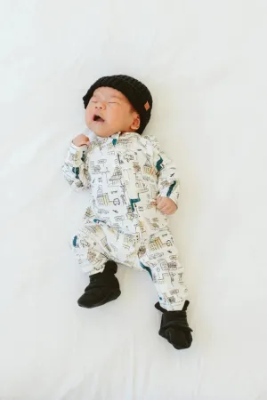 Goumikids - Baby Boots - Knit - Shadow