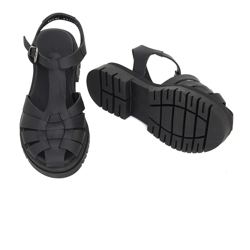 Greyder Women's Stylish Closed Front Sandals