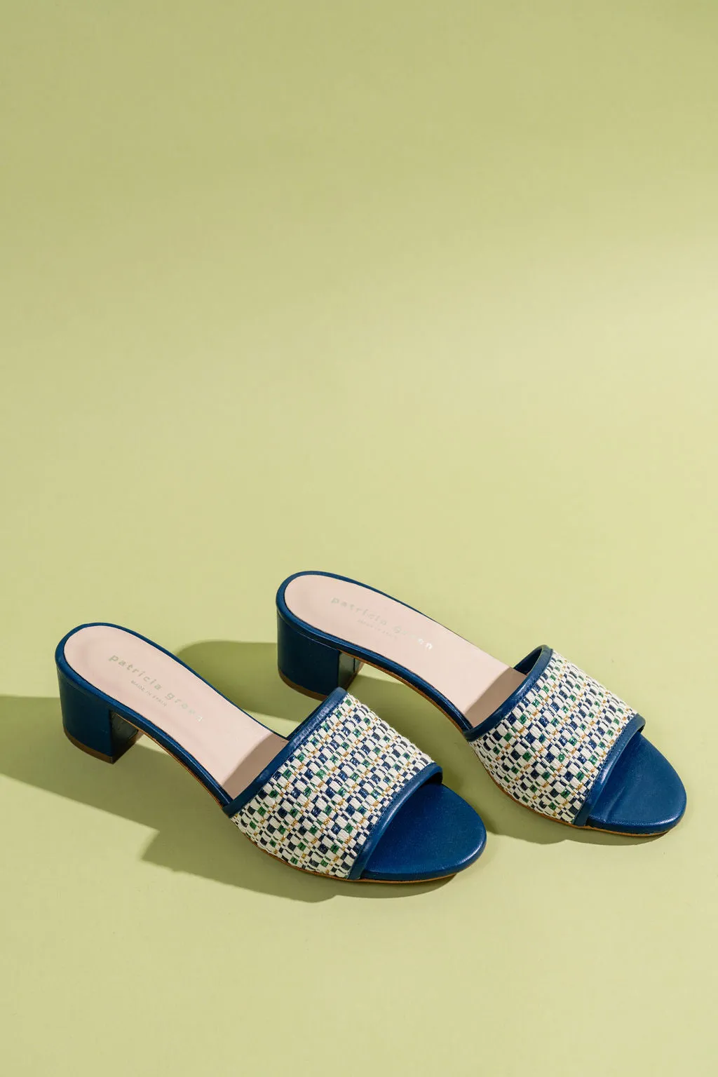 Harper Raffia Block Heel Sandal
