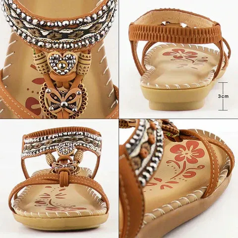 Havana© - Sandals with Elastic Band & Soft Platform