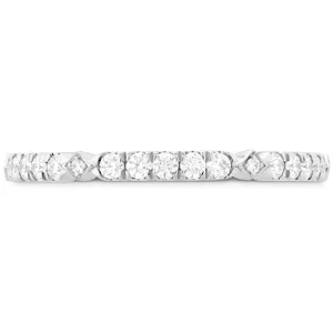 Hearts On Fire Cali Chic Accent Diamond Engagement Band