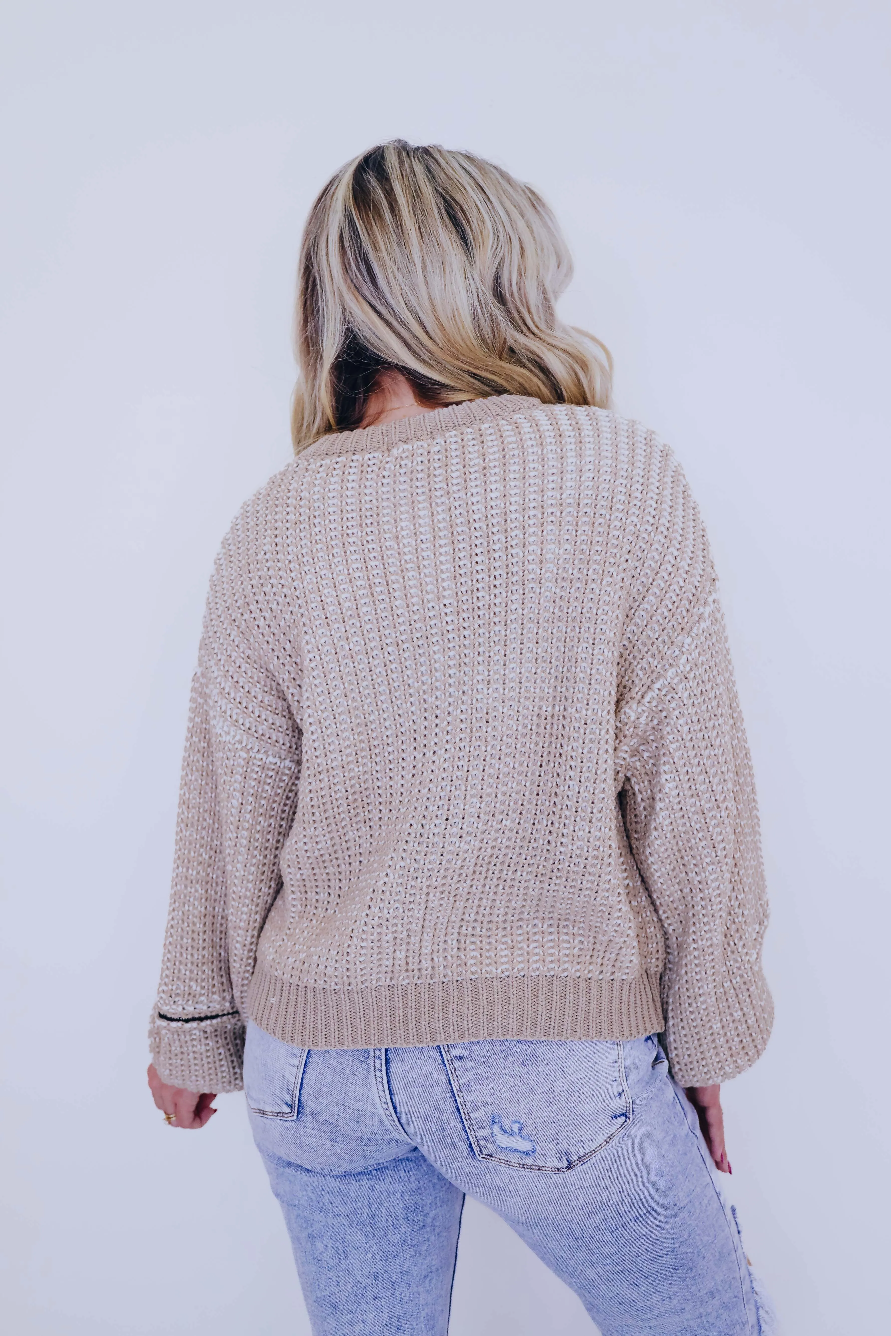 I Heart A Cozy Cropped Sweater By POL - 4 Colors