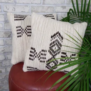 Ikat Woven Pillow Cover
