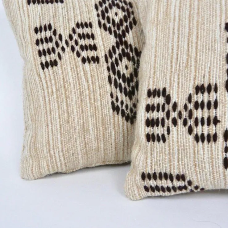 Ikat Woven Pillow Cover