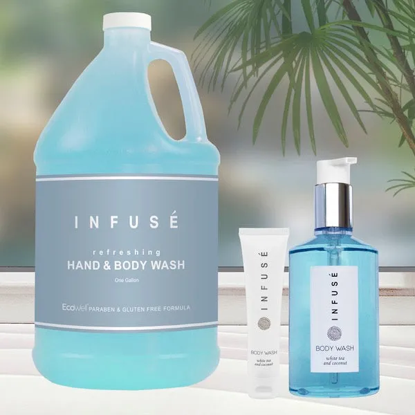 Infusé White Tea  Hand & Body Wash, Gallons