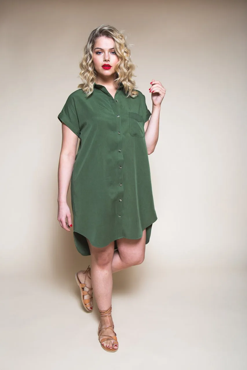 Kalle Shirt & Shirtdress pattern- Closet Core
