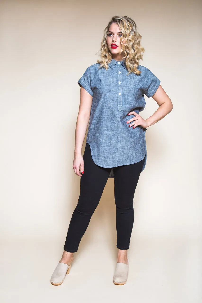 Kalle Shirt & Shirtdress pattern- Closet Core