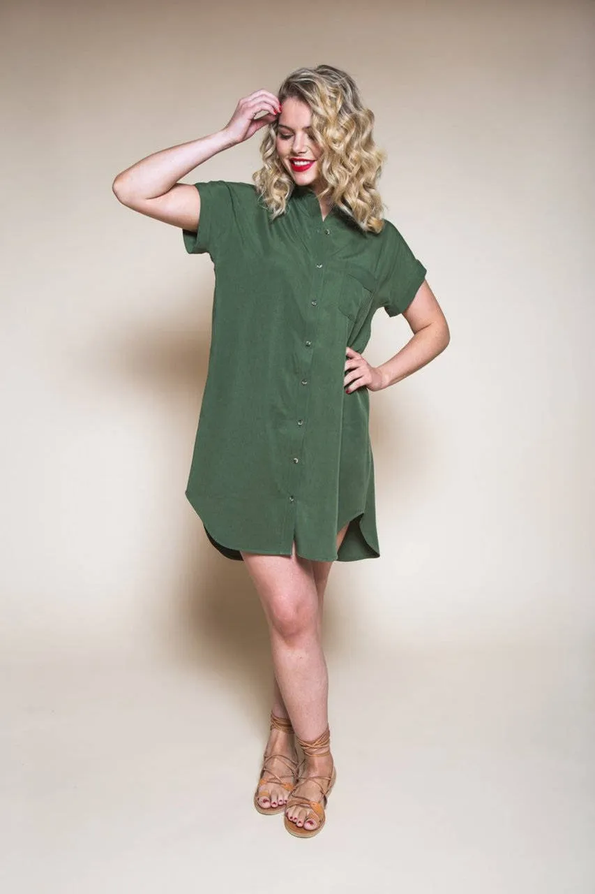 Kalle Shirt and Dress Pattern by Closet Core Patterns