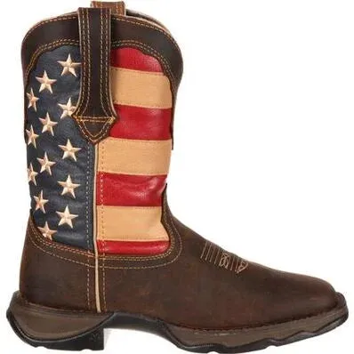 LADY REBEL BY DURANGO® PATRIOTIC WOMEN'S PULL-ON WESTERN FLAG BOOT | RD4414