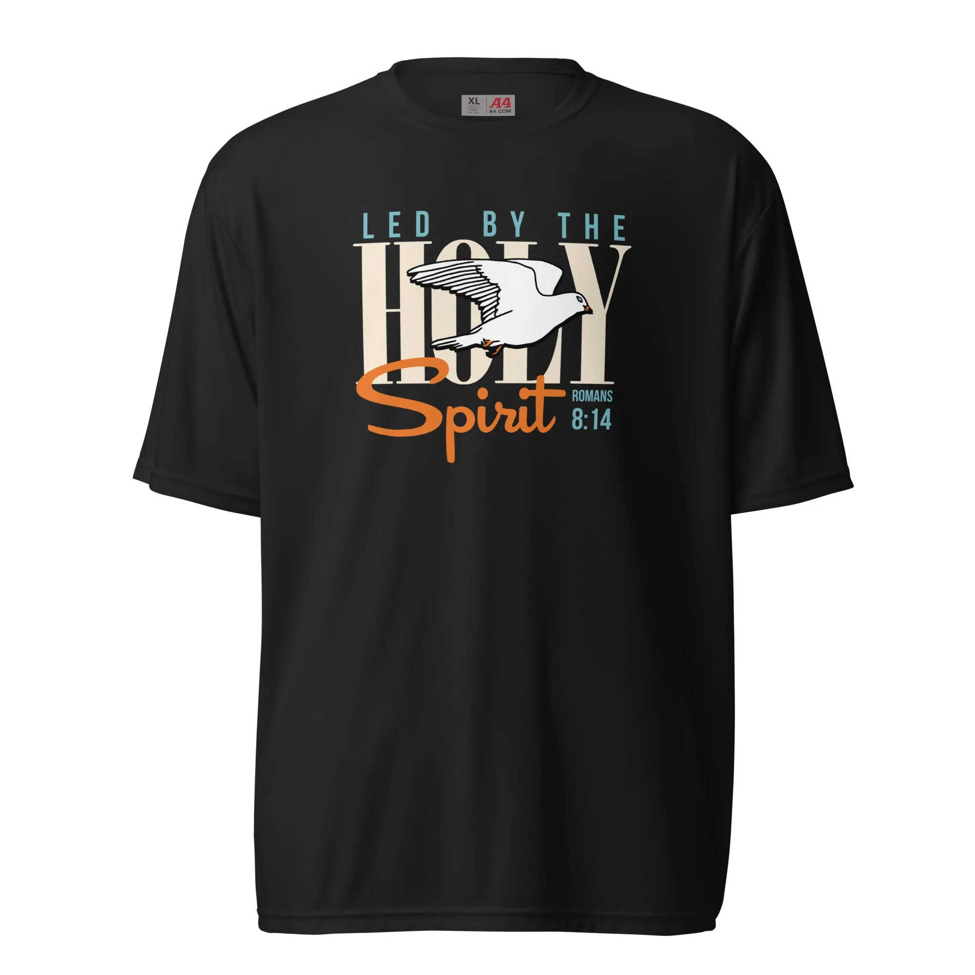 Led by the Holy Spirit - Unisex performance crew neck t-shirt