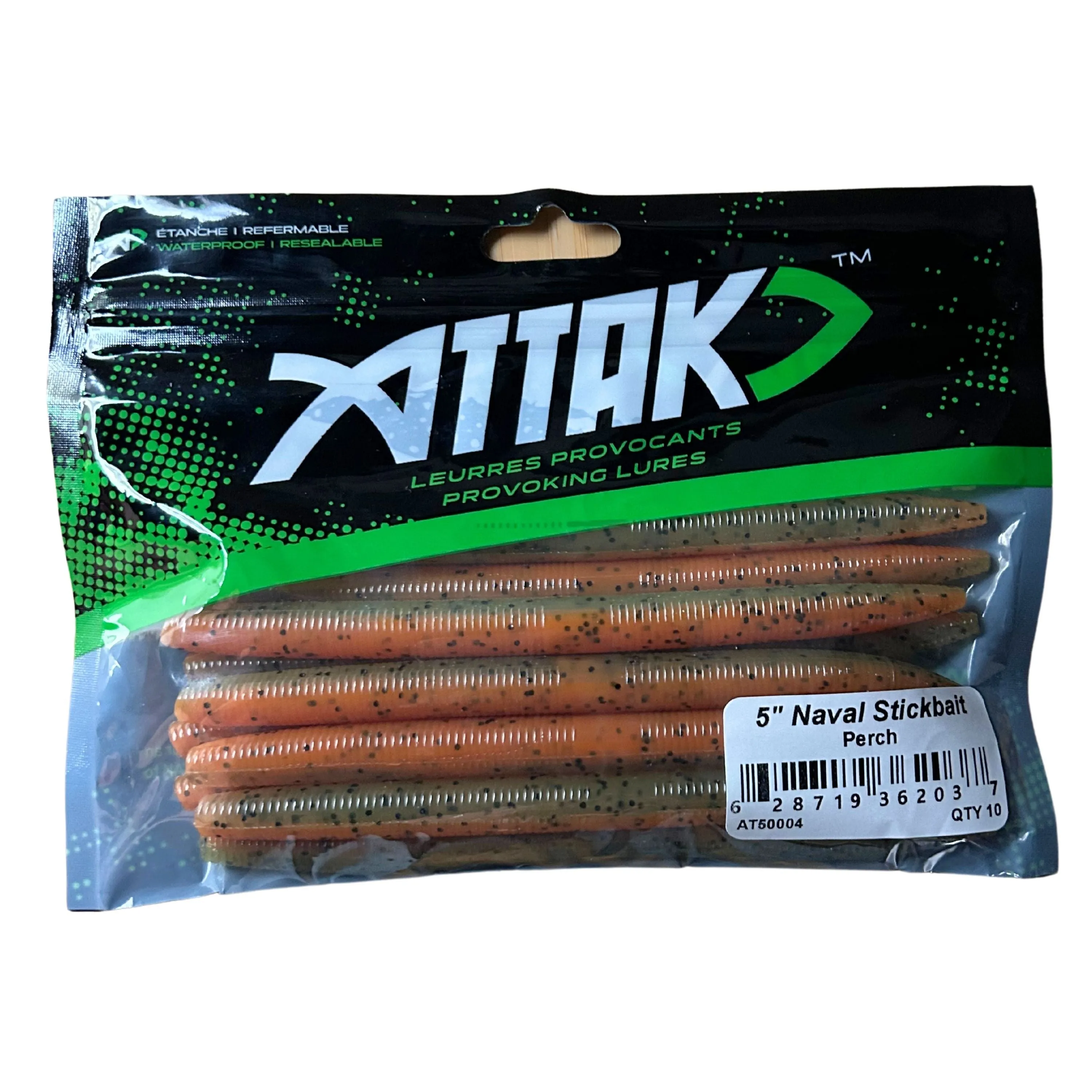 Leurres souples "Naval Stickbait" - 10/pqt