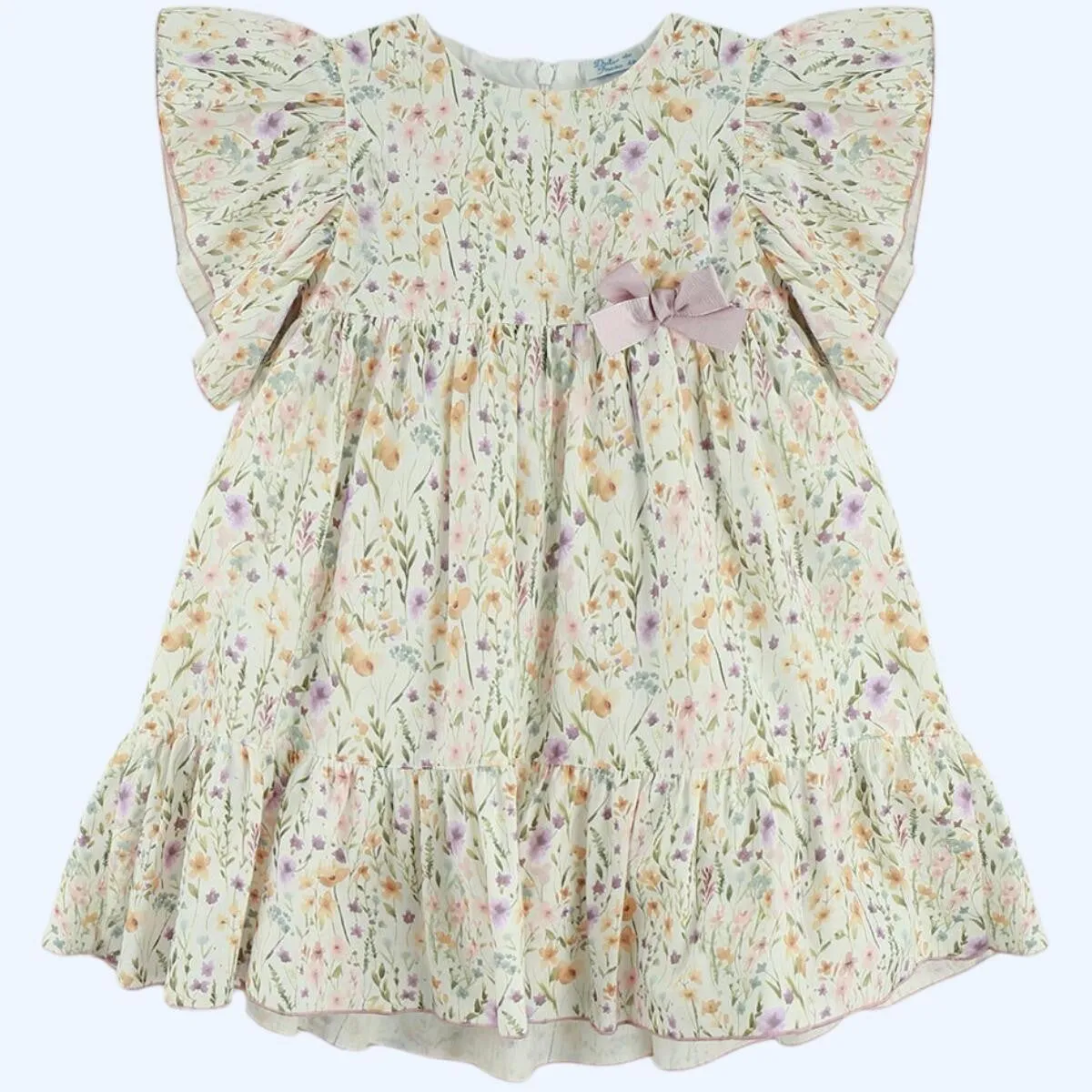 Lilac Floral Woven Dress