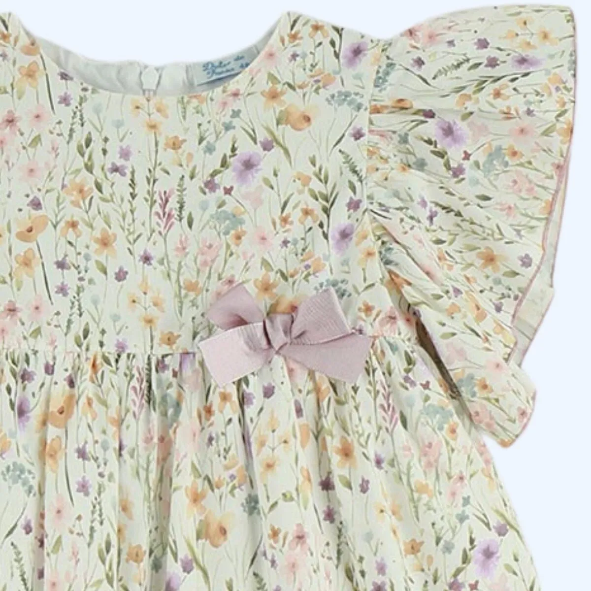 Lilac Floral Woven Dress