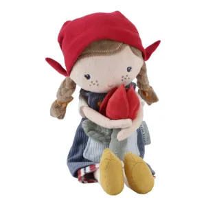 Little Dutch Little Farm - Cuddle Doll - Farmer Rosa With Tulip