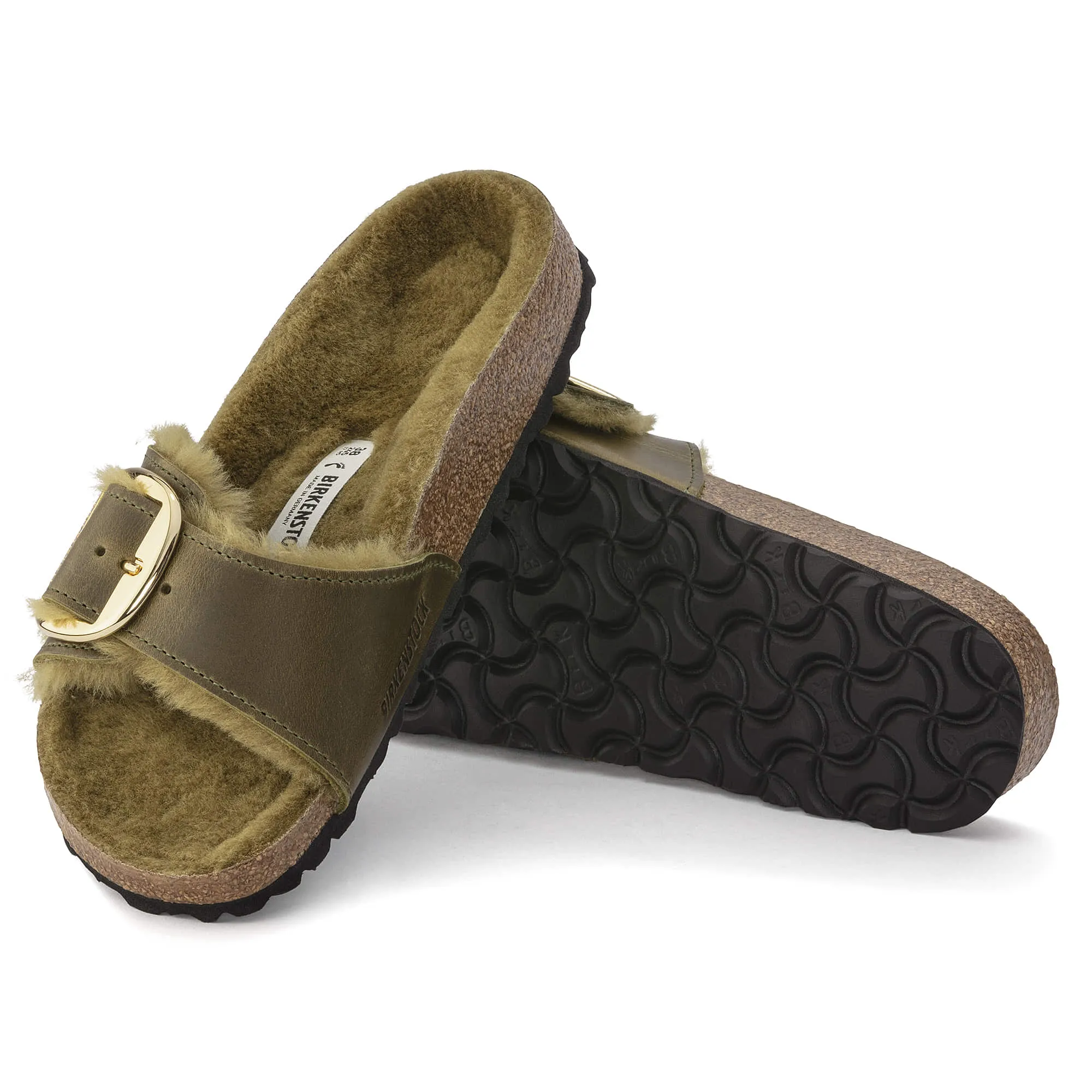 Madrid Big Buckle Oiled Leather