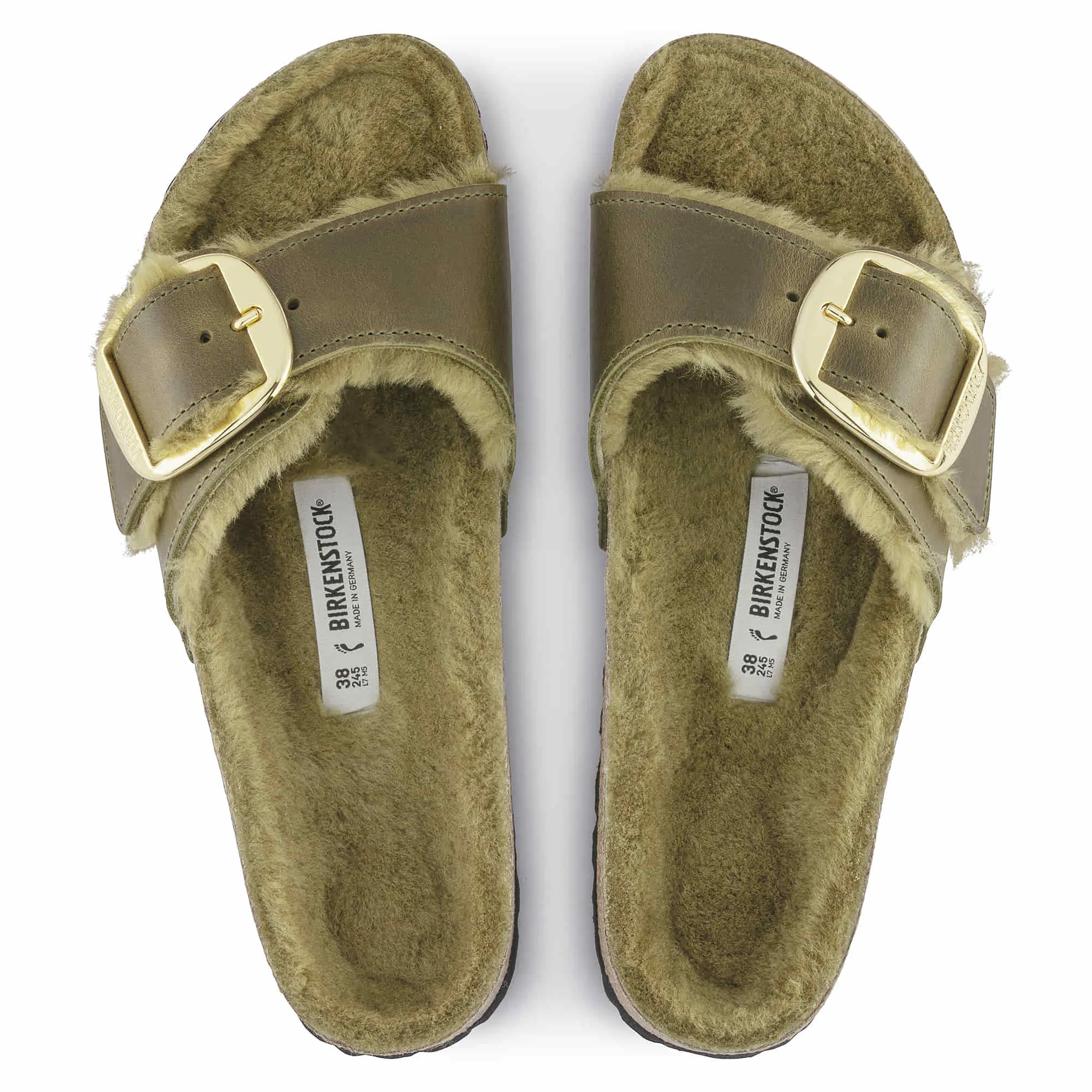 Madrid Big Buckle Oiled Leather