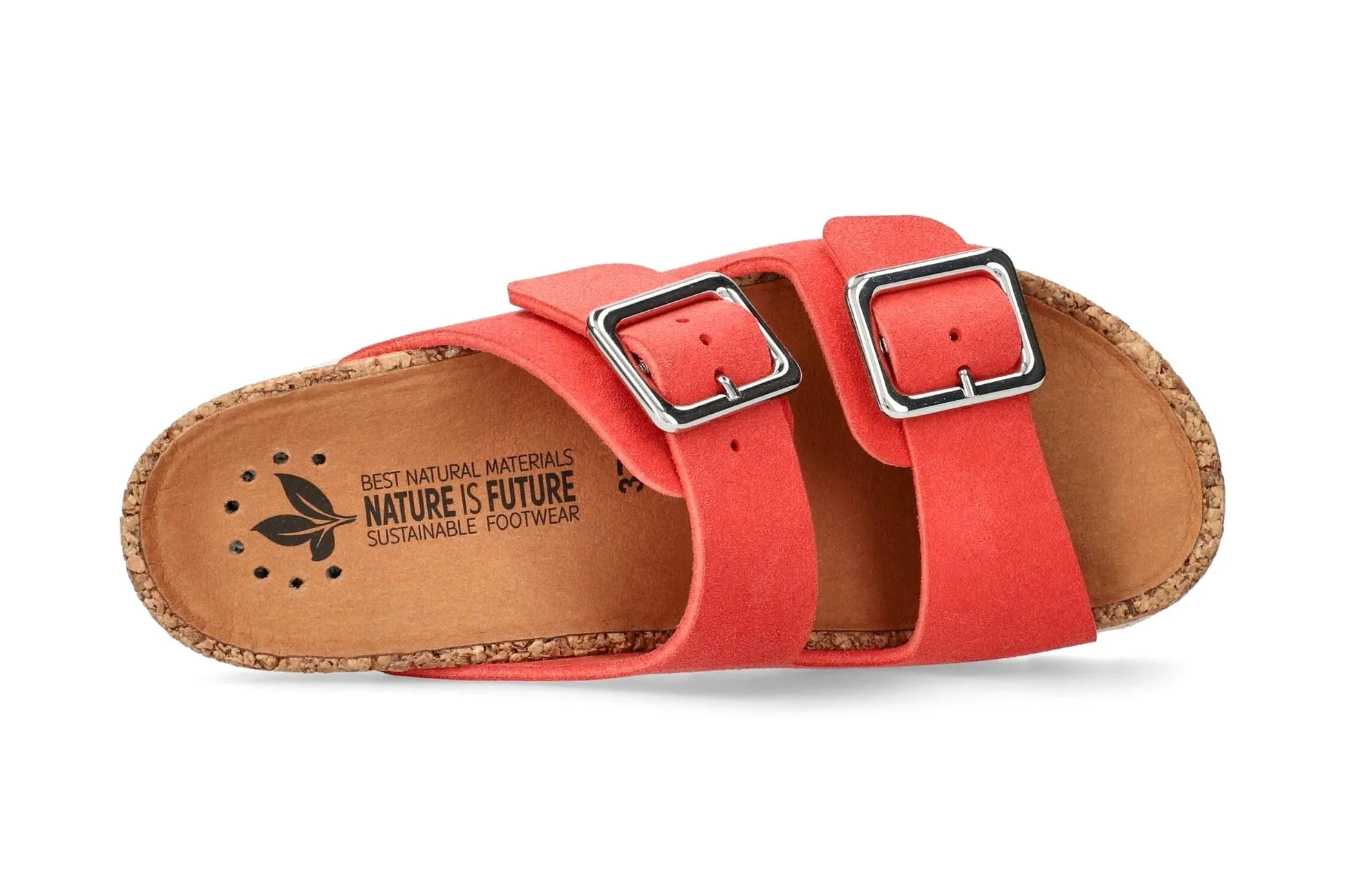 'Maelia' women's NATURE IS FUTURE slide sandal - red