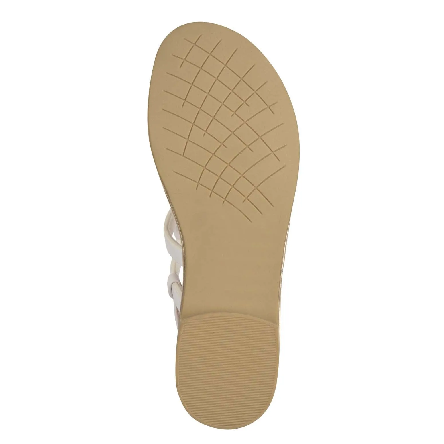 Marco Tozzi Flat Sandal White Comb