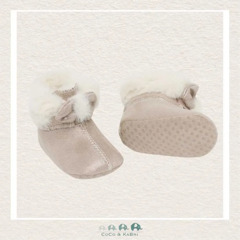 Mayoral Baby Booties - Walnut