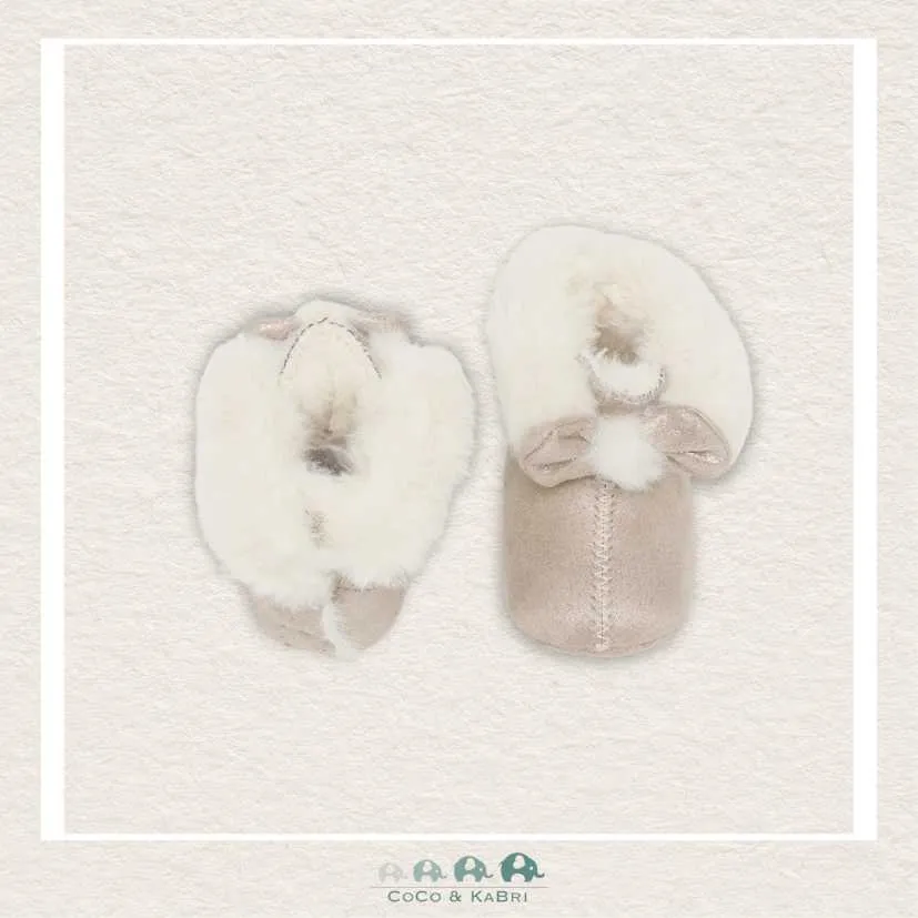 Mayoral Baby Booties - Walnut