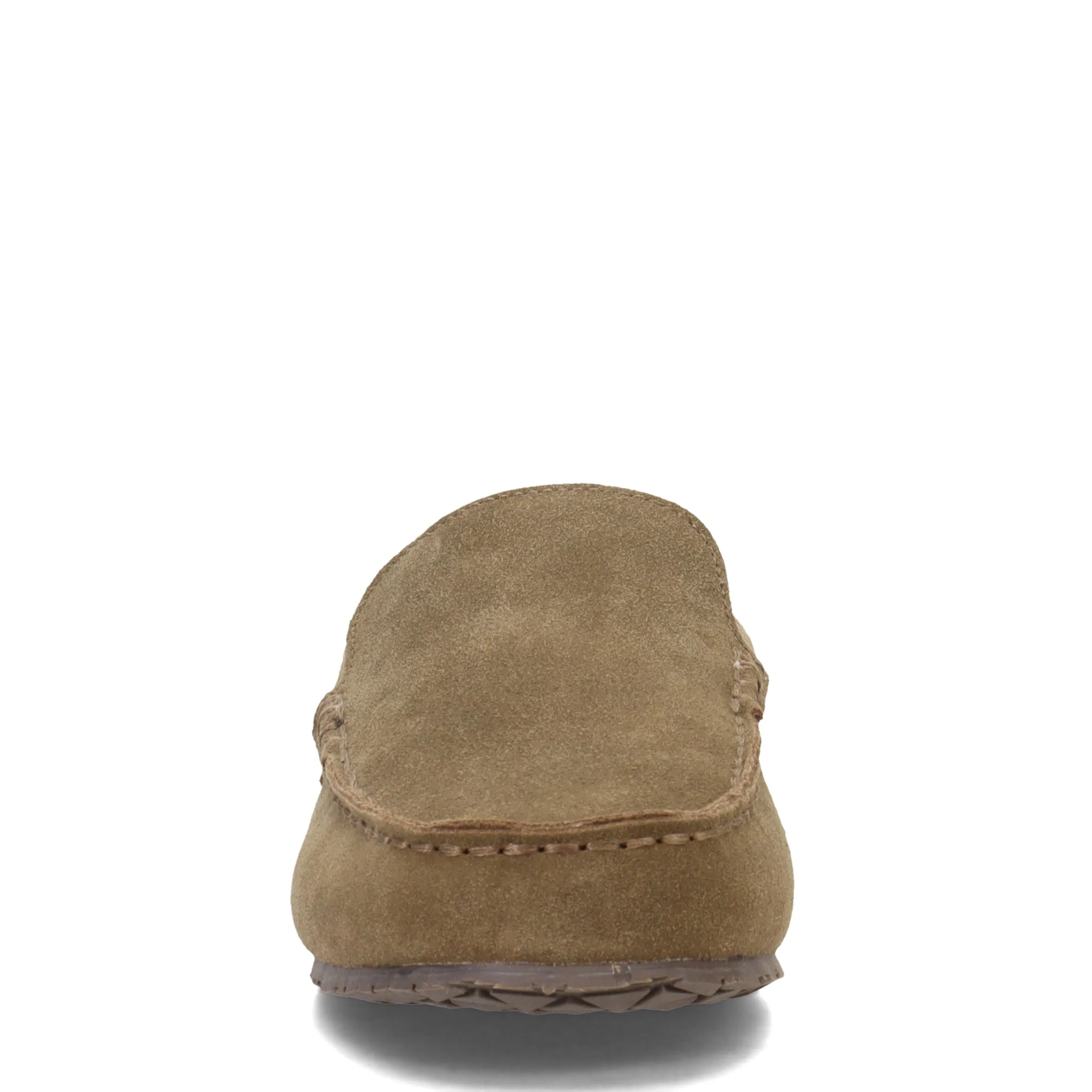 Men's Clarks, Plush Fur Venetian Slipper