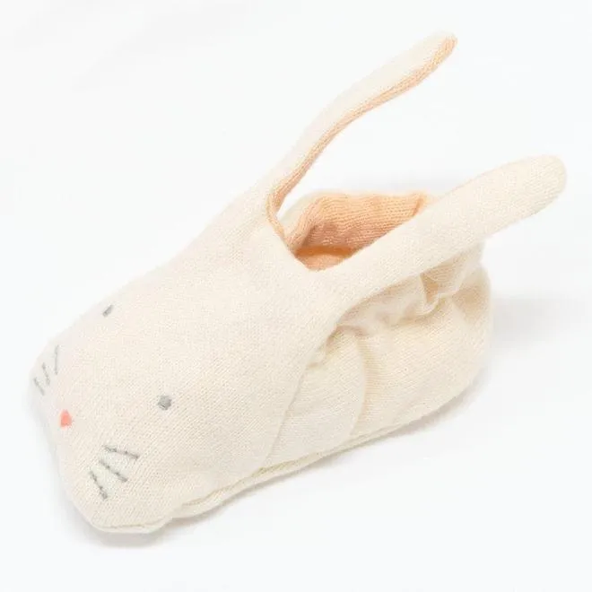 Meri Meri Peach Baby Booties