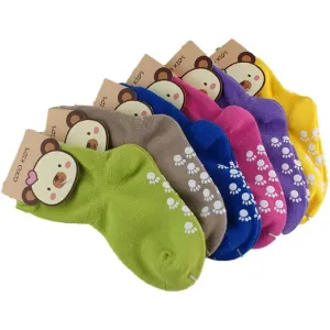 NEW Lian LifeStyle Baby Girl's 6 Pairs Cotton Crew Socks Super Soft, Tender, And Fun Size 0Y-1Y Multi Color Retails $31 