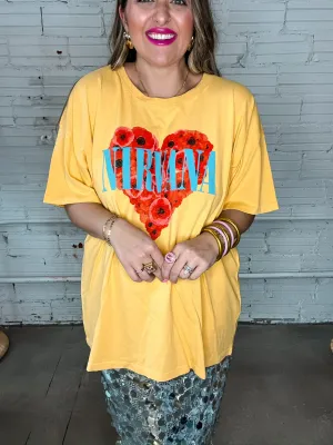 Nirvana Heart Shaped Box Merch Tee