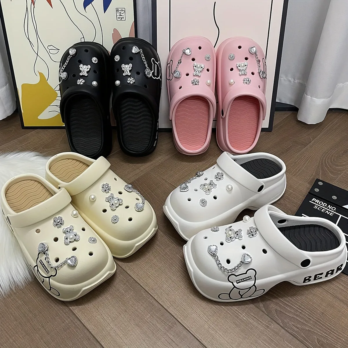 Non Slip Casual Durable EVA Slippers, FS